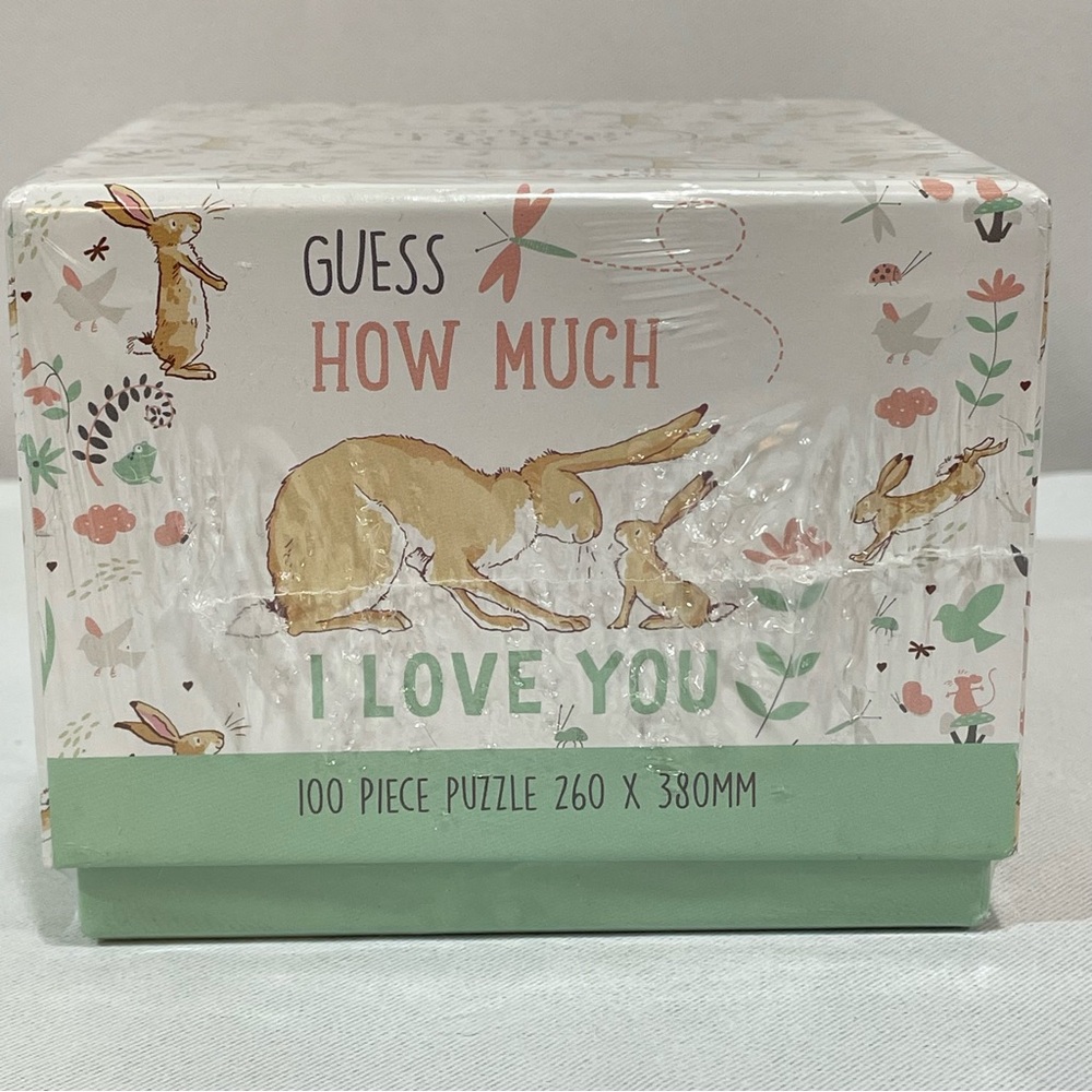 Puzzle Guess How Much I Love You Cube 100 Pieces 10x15 in